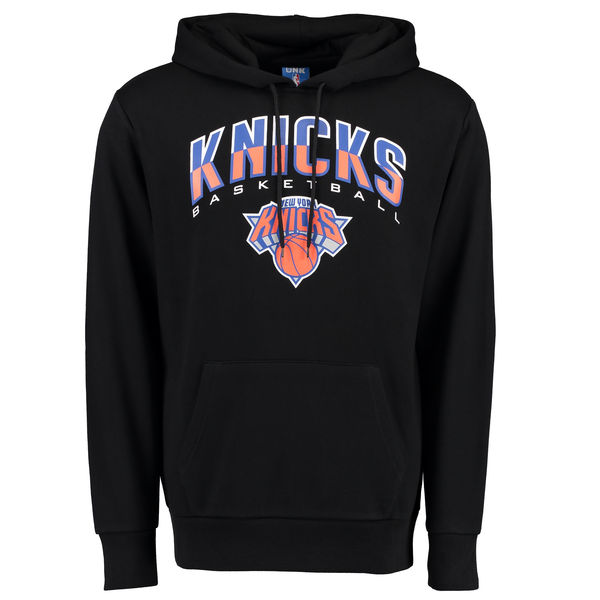  Men New York Knicks UNK Ballout Pullover Hoodie Black